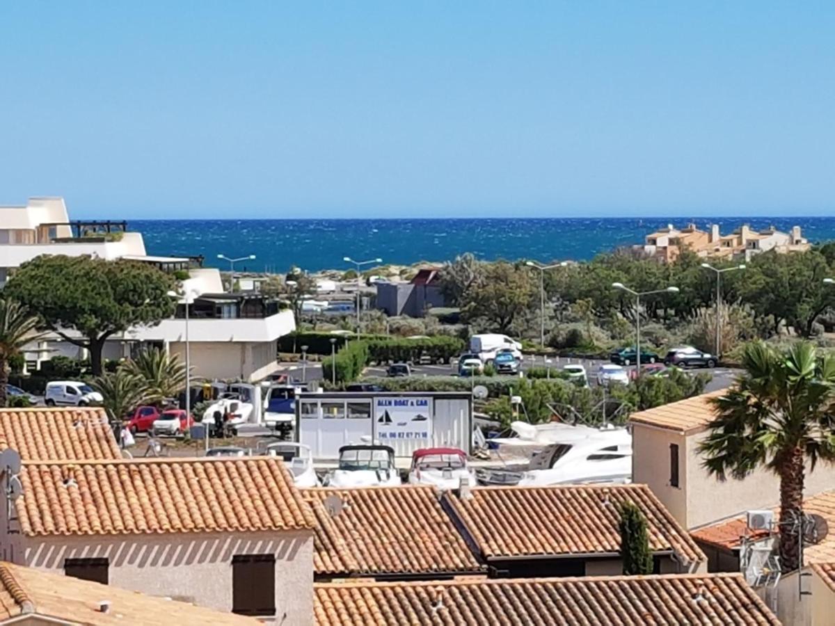 Studio Vue Mer Panoramique, Piscine Port Venus Village Naturiste Agde Dış mekan fotoğraf